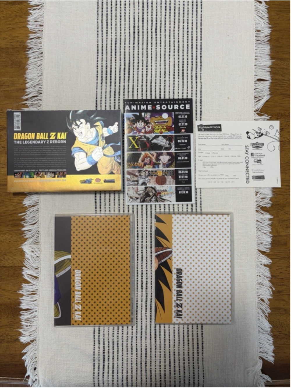 Dragon Ball Z Dvd autograph by Christopher Sabat & Sean Schemmel - Part 1 - Picture 3 of 7